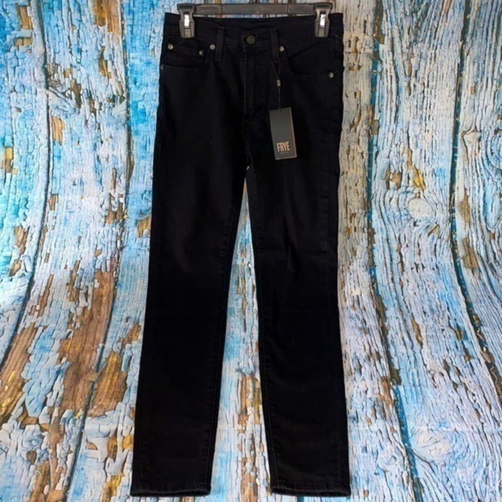Frye Black Stretch Jeggings Skinny Denim Jeans
